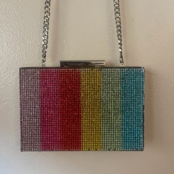 Beaded rainbow bag by ZARA - Picture 3 of 4